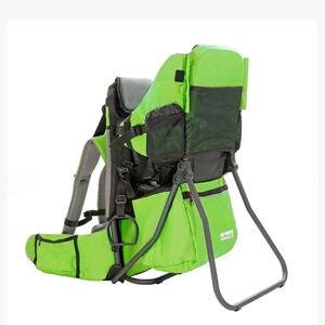 Brand New Clevr Bright Green Child Carrier Backpack